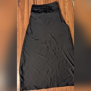 Free People Black Maxi Skirt Size 0